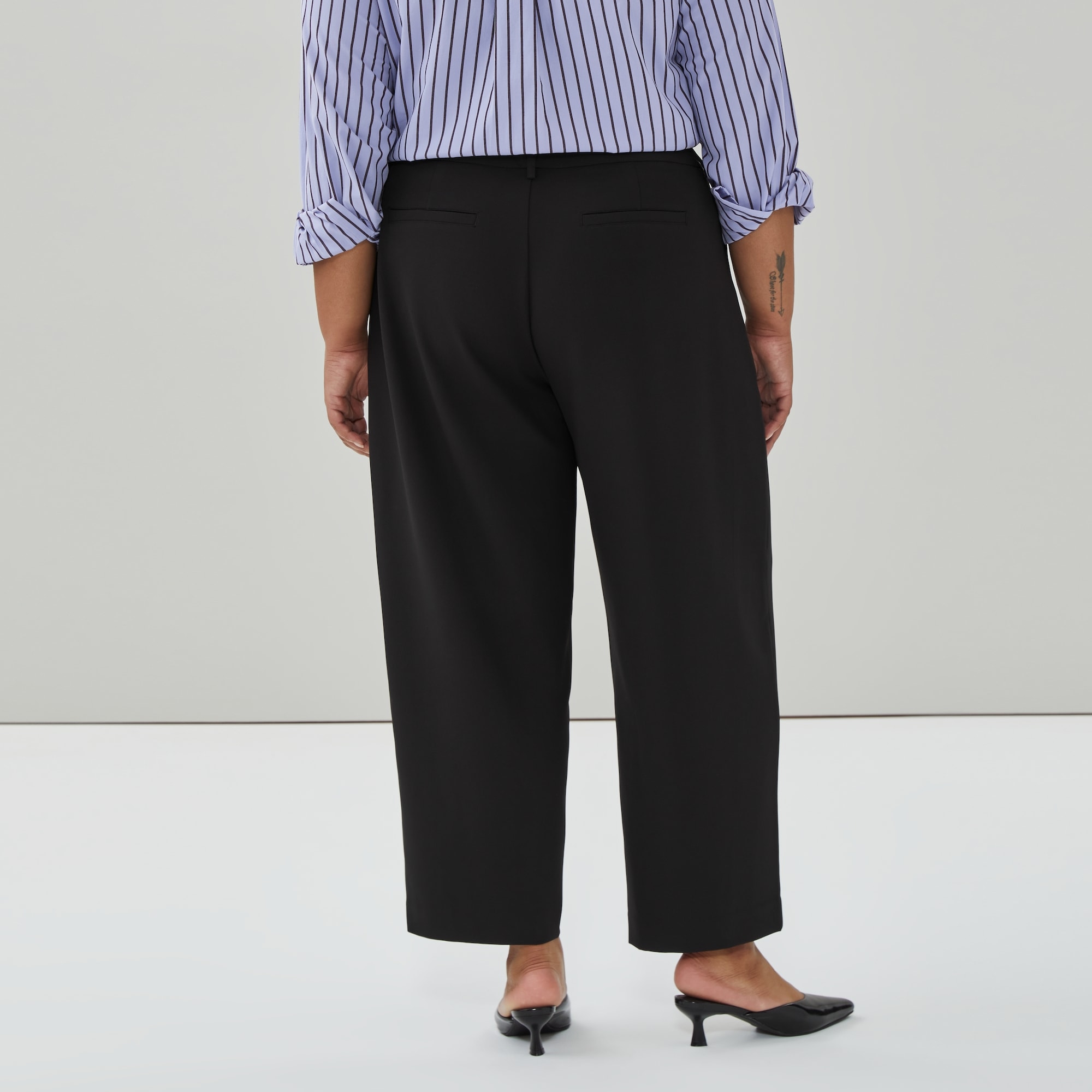 Women+ Barrel Leg Trouser
