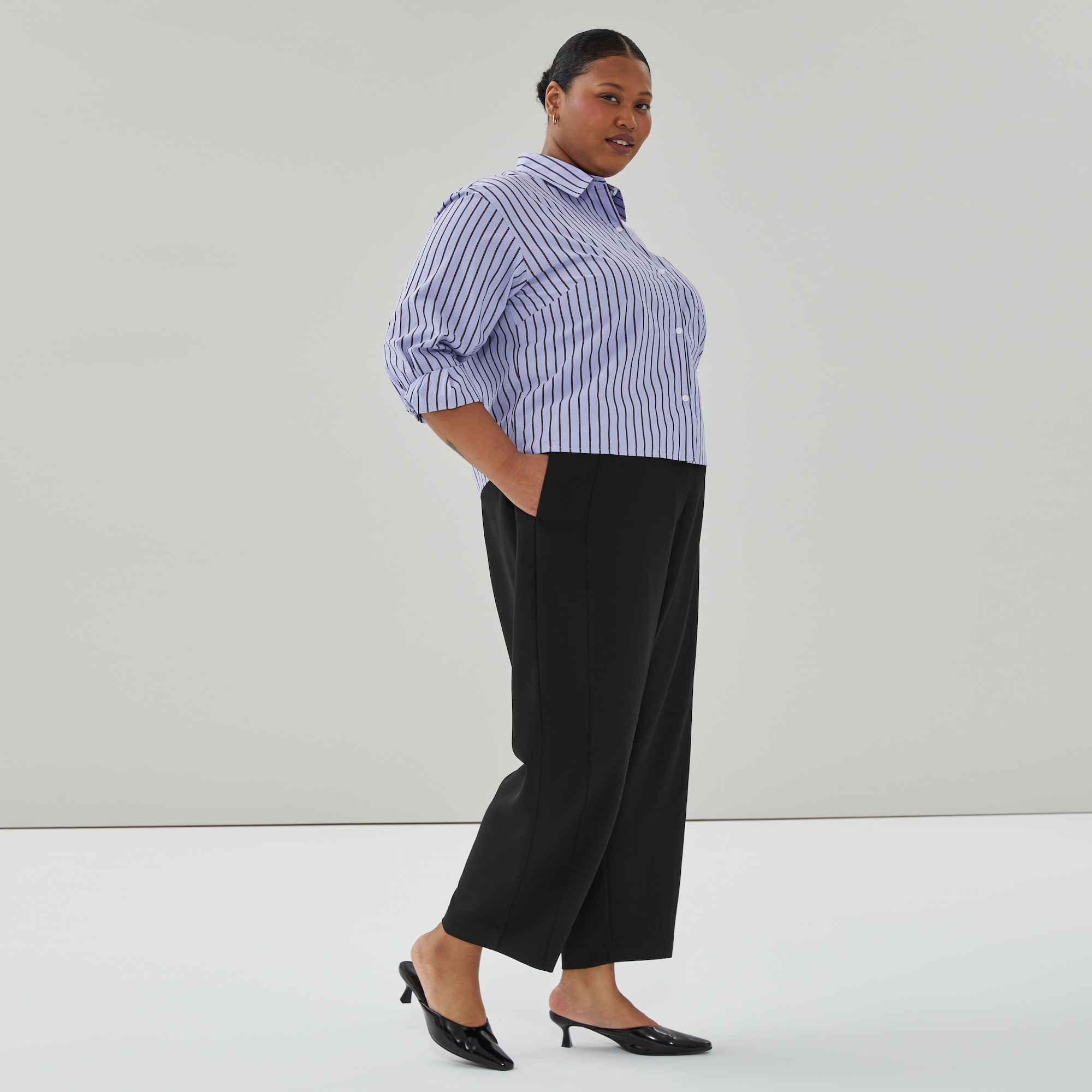 Women+ Barrel Leg Trouser