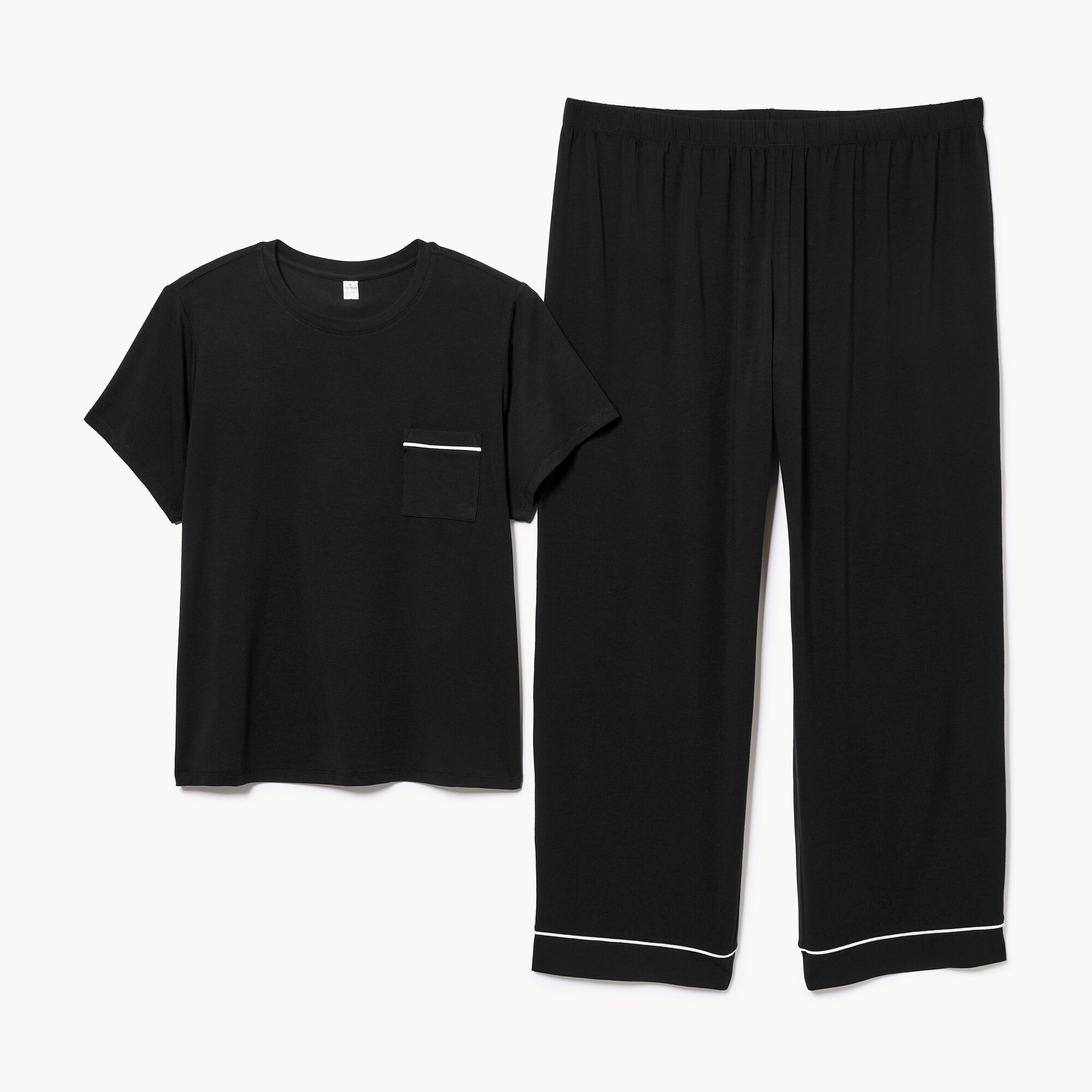 Ens. pyjama en jersey et modal Femmes+