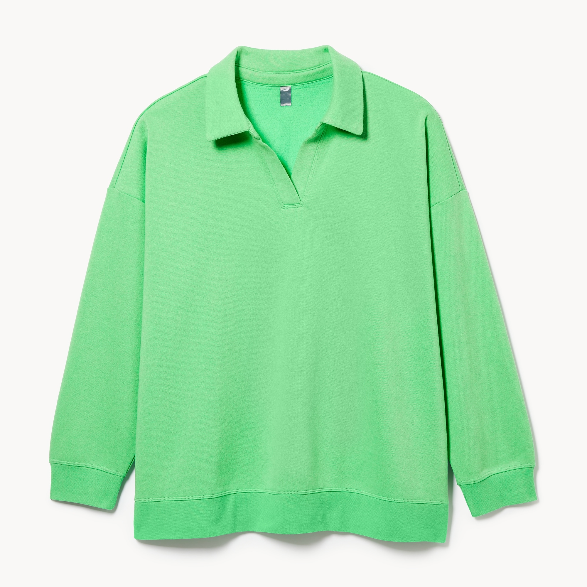 Women+ Fleece Polo Sweatshirt