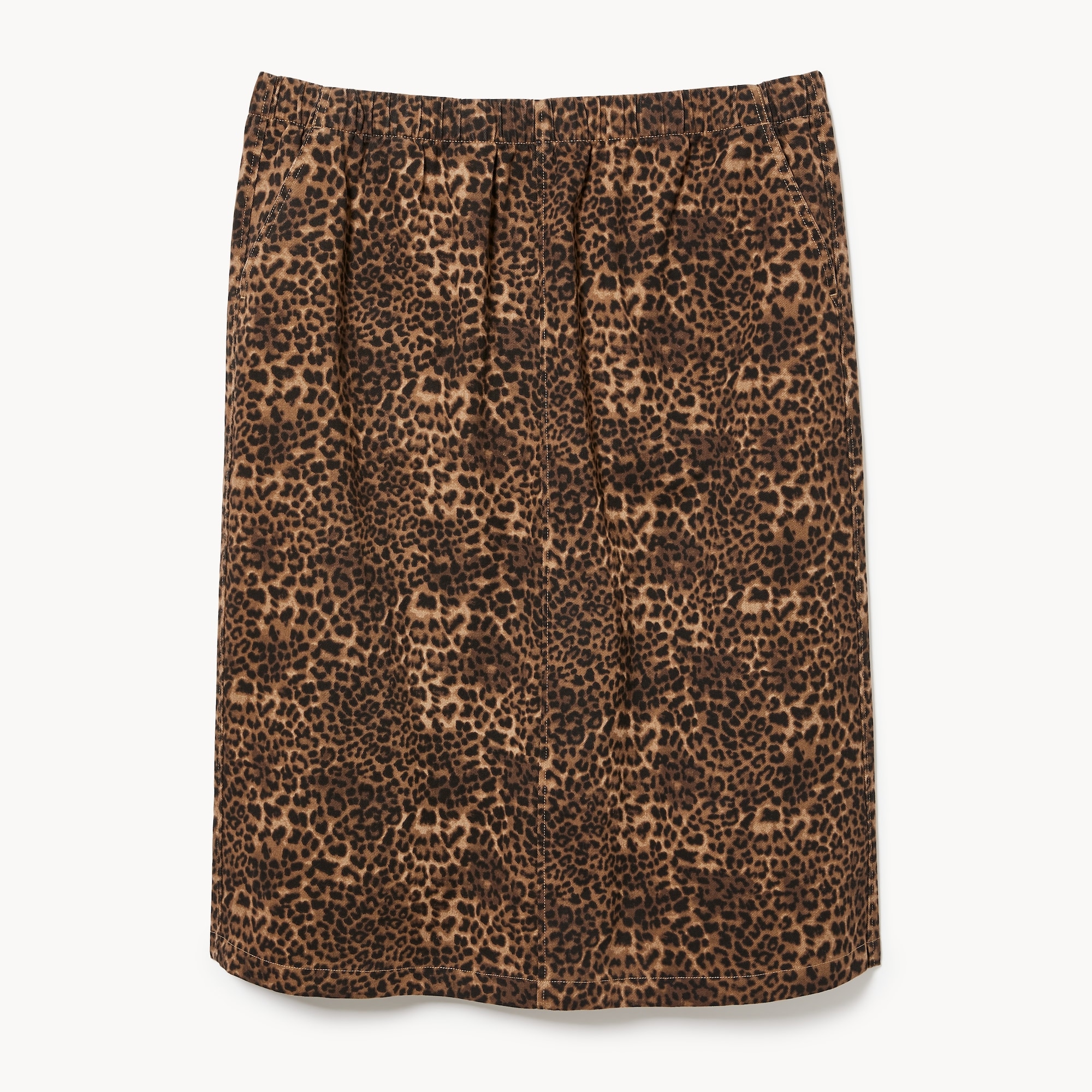 Women+ Printed Midi Skirt in Brown from Joe Fresh