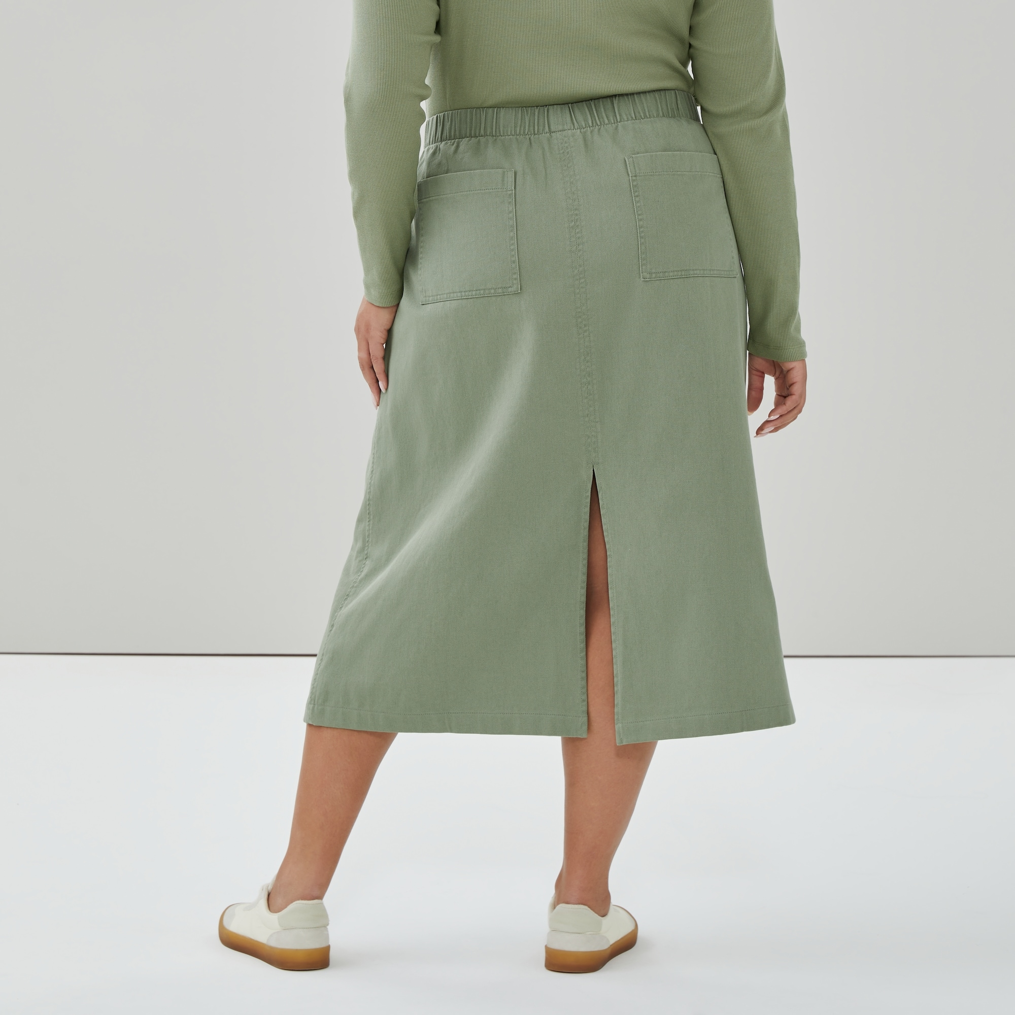 Jupe midi sans attache Femmes+