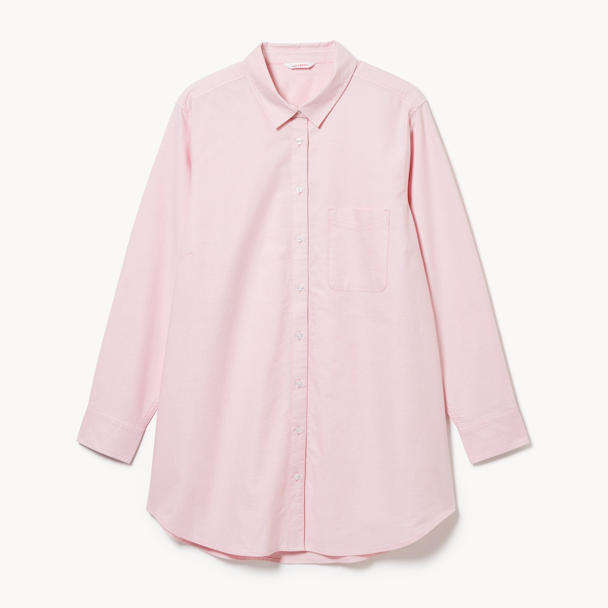 Women+ Oxford Button-Up Tunic