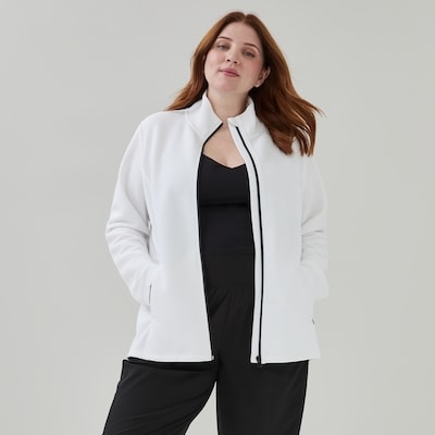Women+ Active Zip-Up Jacket - White