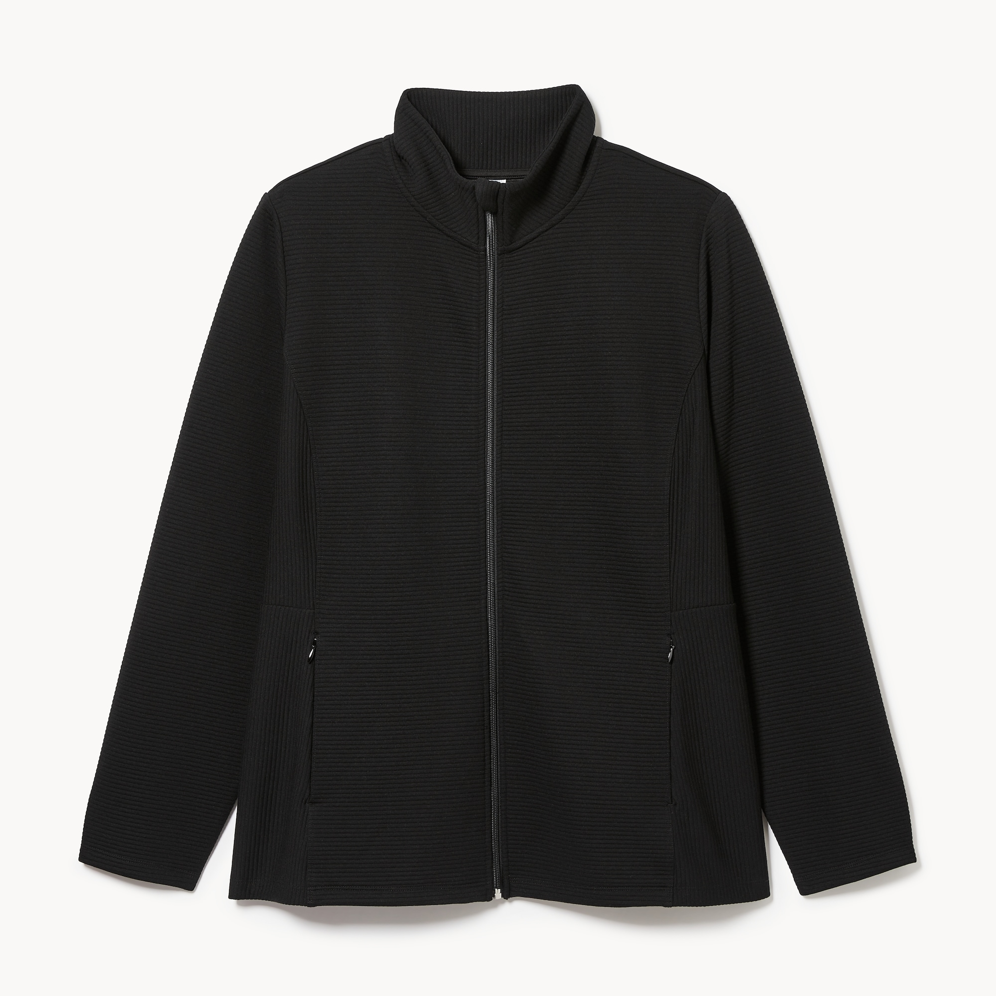 Women+ Active Zip-Up Jacket in Black from Joe Fresh