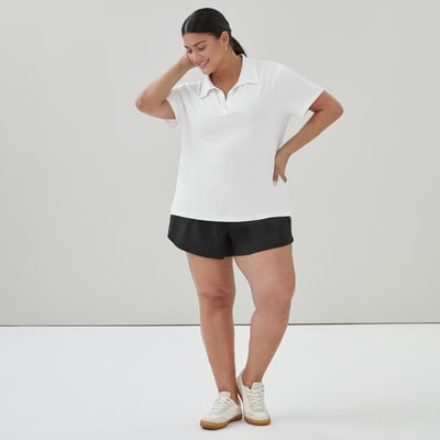 Active Polo T-Shirt - White