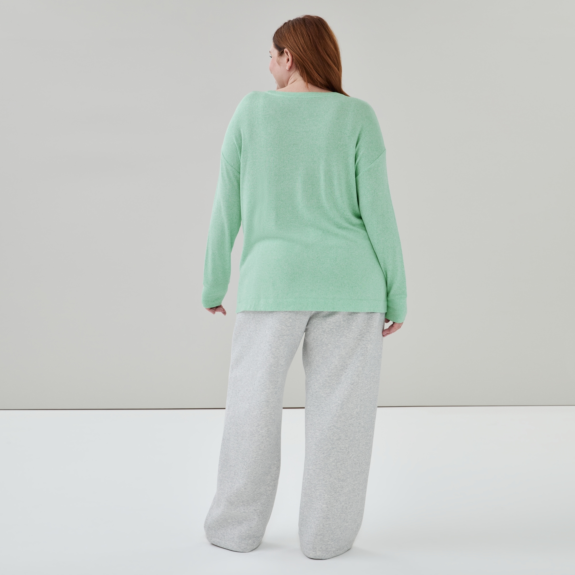 Women+ Hacci Lounge Sweatshirt