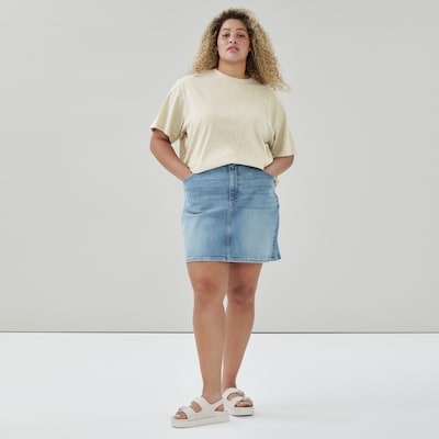 T-shirt ample Femmes+ - Mélange Avoine