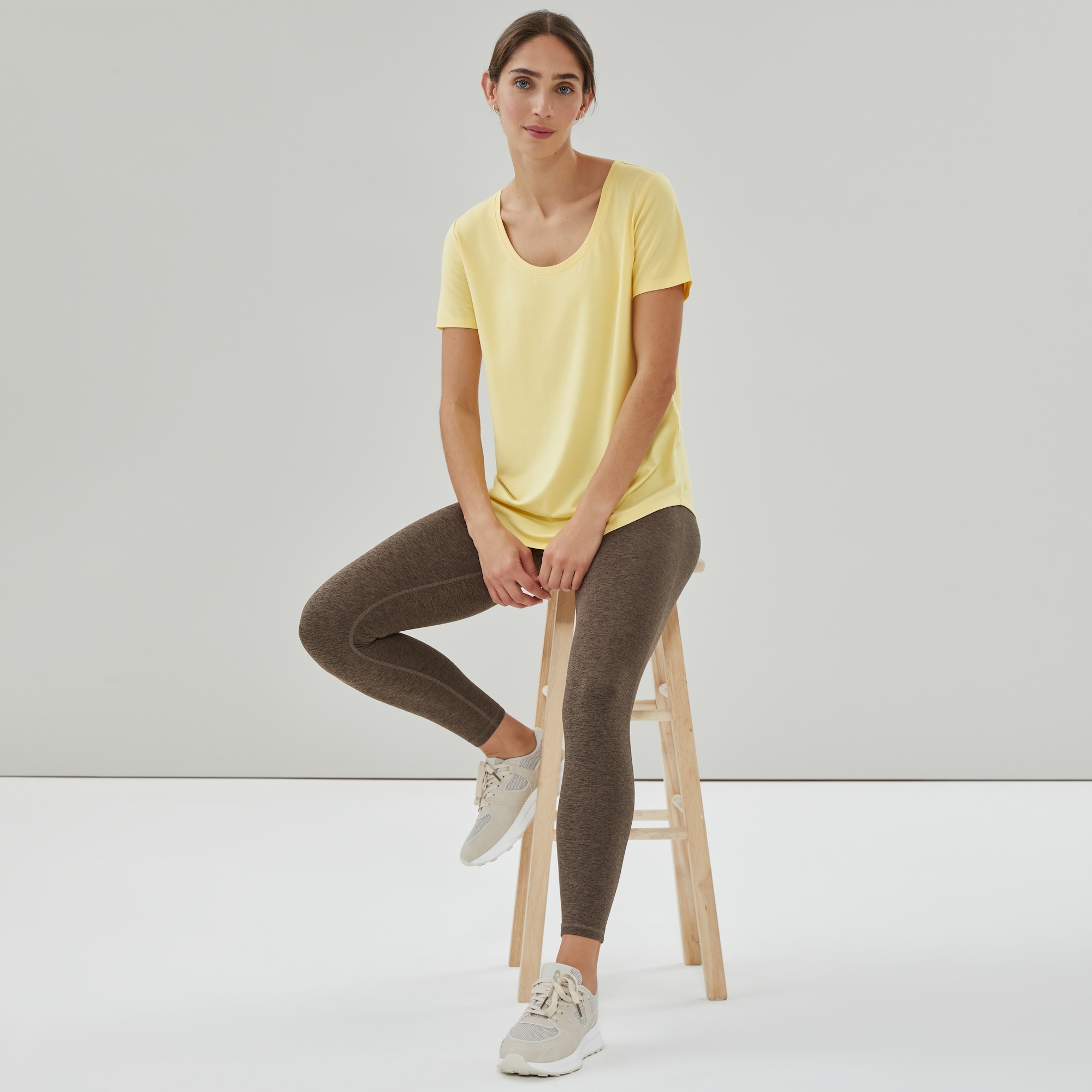 Active Scoop Neck T-Shirt
