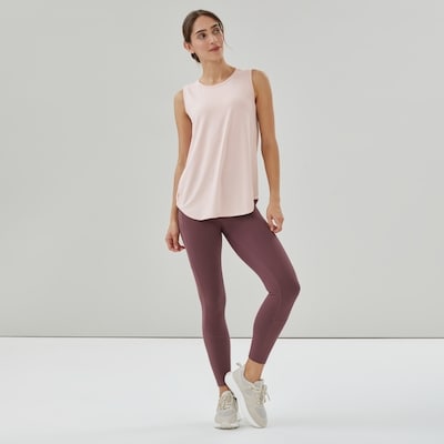 Débardeur sport évacuant l’humidité - VIEUX ROSE