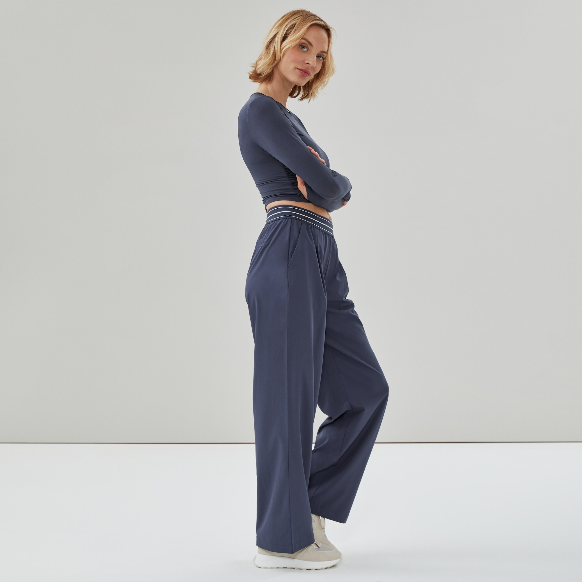 Pantalon à jambe droite Alessia