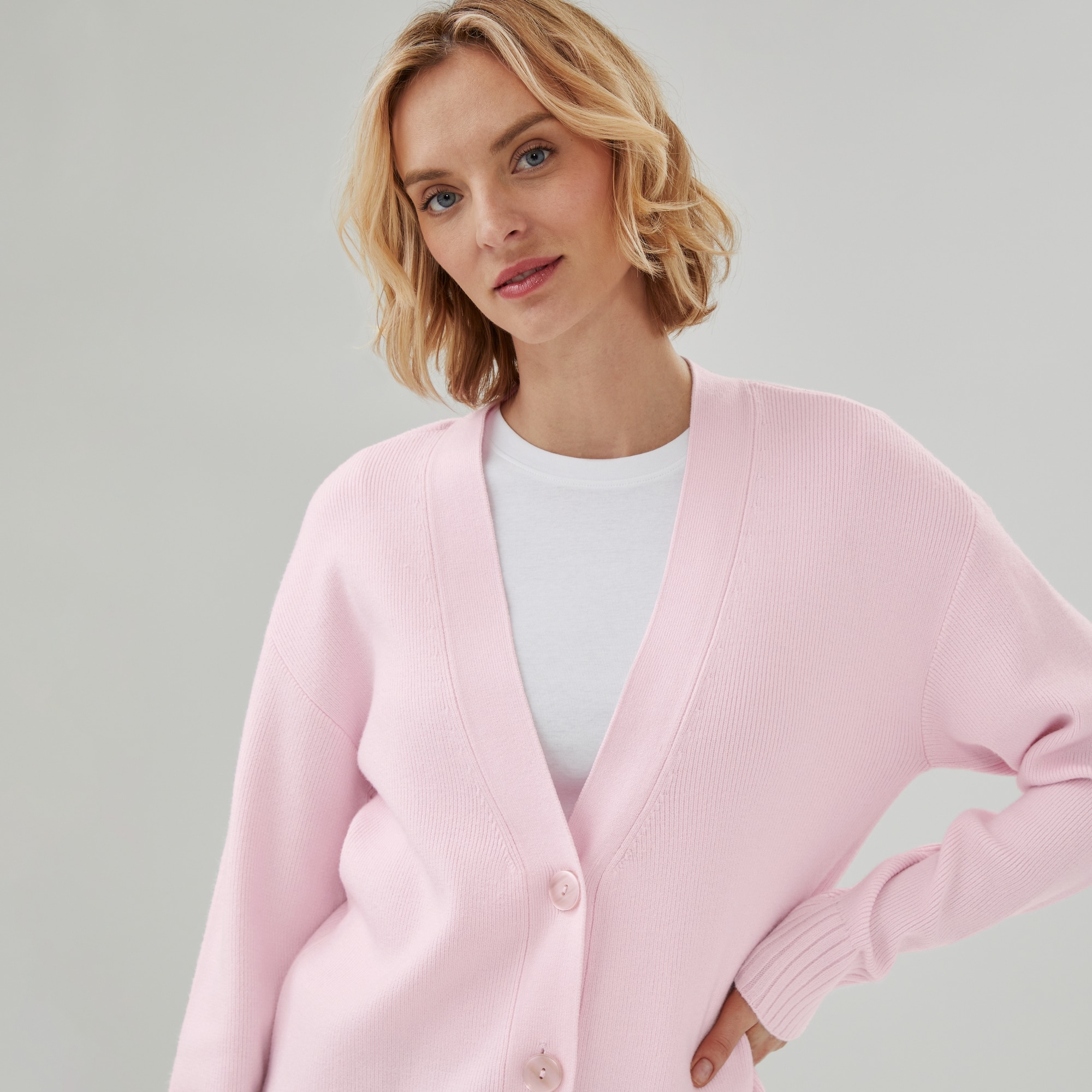 CFCL POTTERY CARDIGAN PASTEL PINK サイズ1 【公式通販】