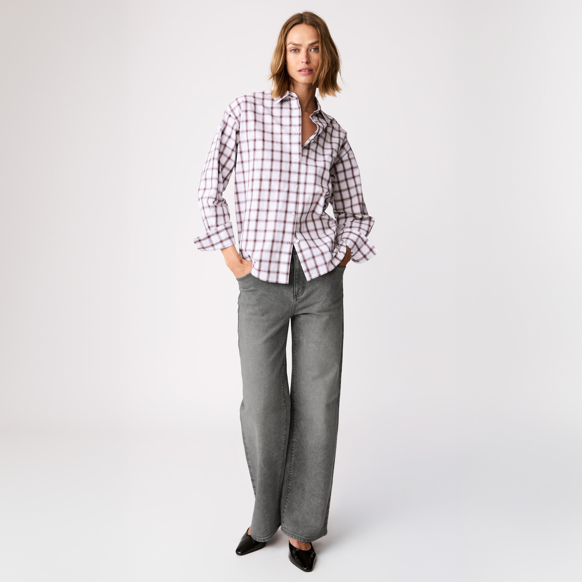 Oversized Poplin Shirt