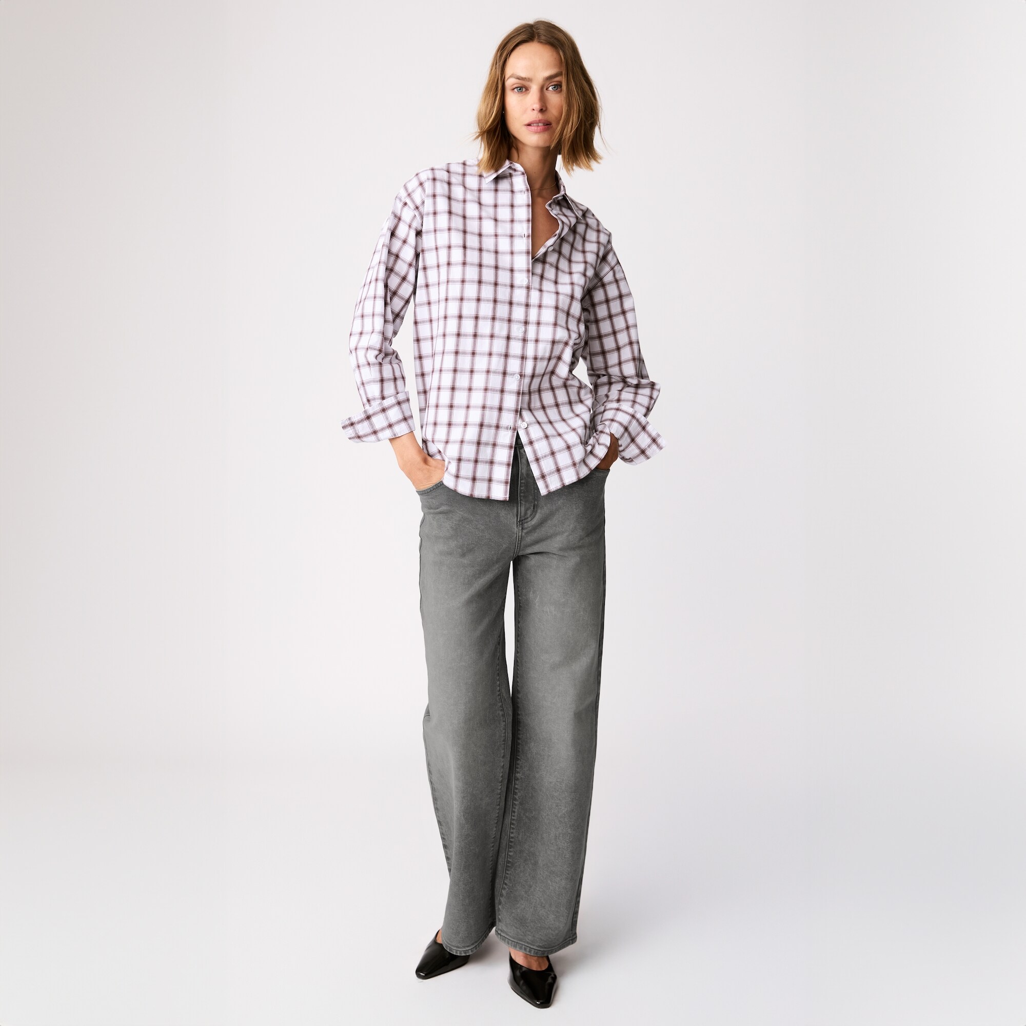 Oversized Poplin Shirt