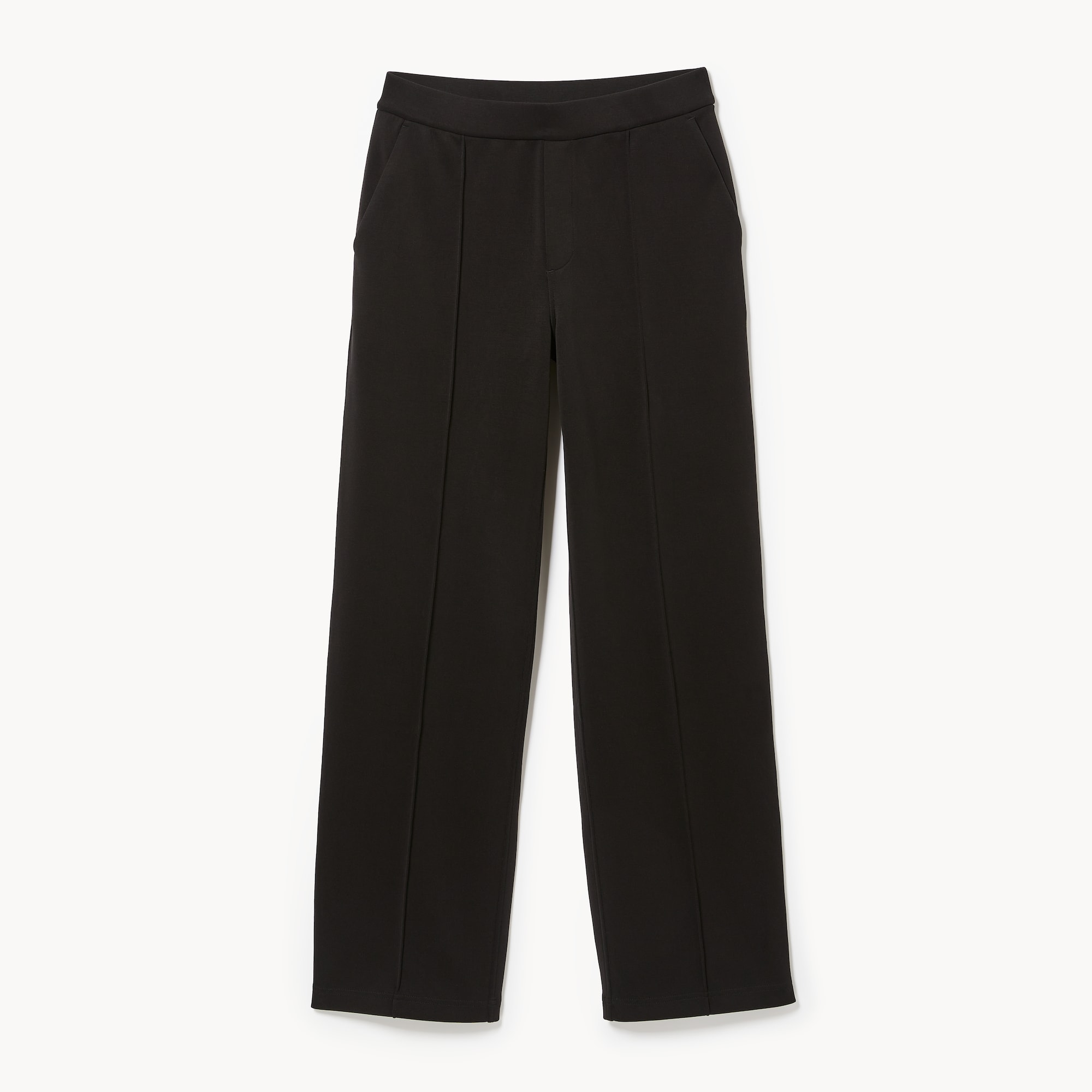 SoftWash Pintuck Sweatpant in Black from Joe Fresh