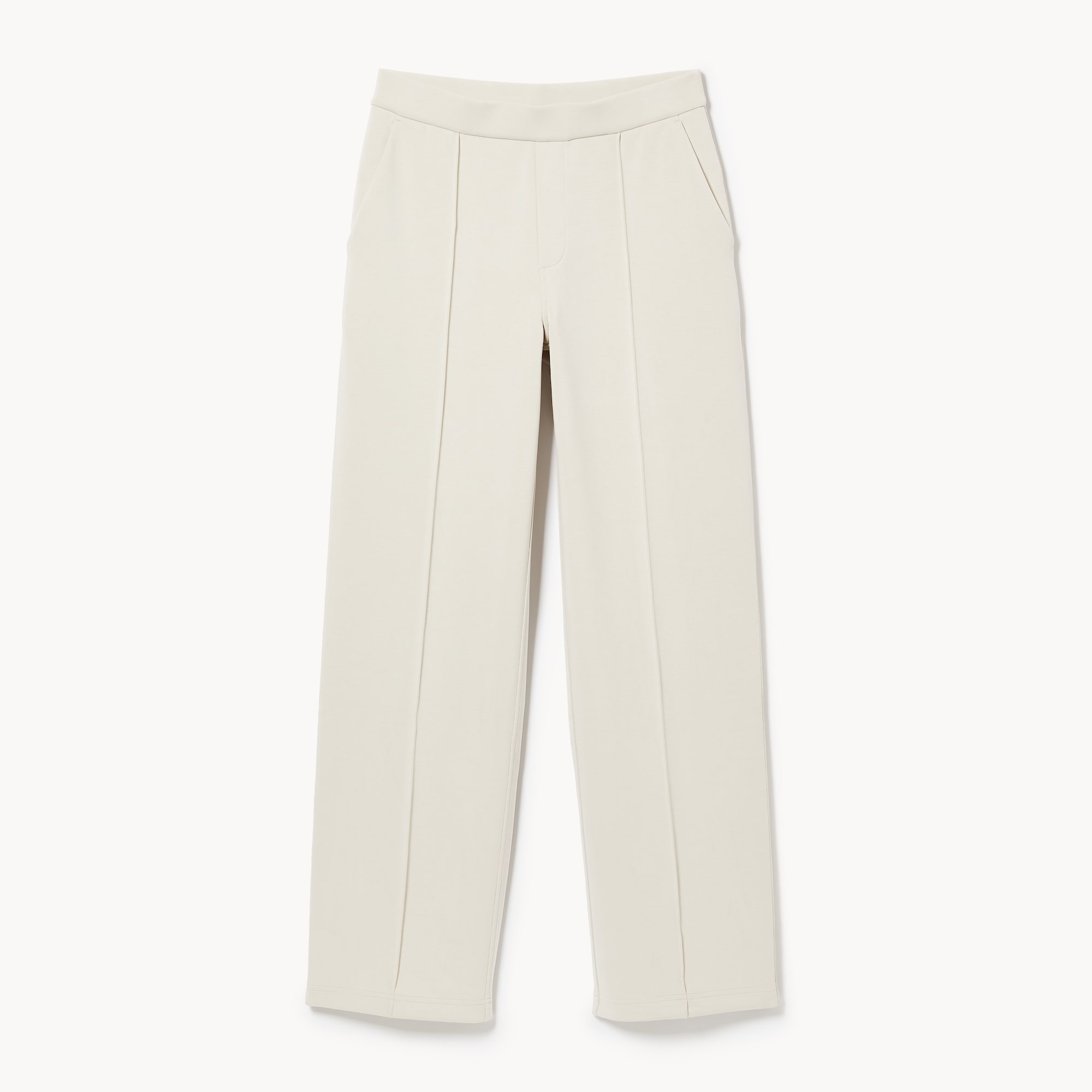 Pantalon en molleton FiniDoux à plis nervurés