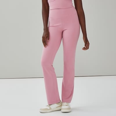 Pantalon sport équilibre à jambe droite - ROSES