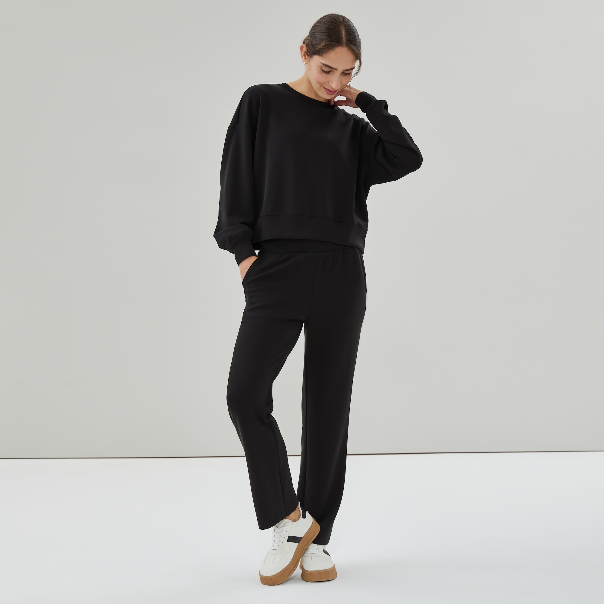 SoftWash Cropped Sweatshirt