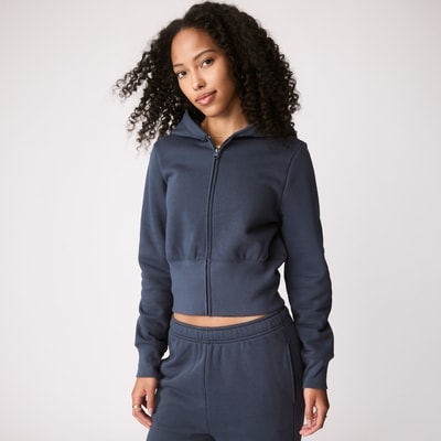 Joe Fresh CozyFleece Cropped Hooded Jacket 1 ea, $45.00/1ea