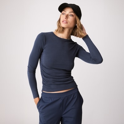 Joe Fresh Haut côtelé à manches longues 1 ea, 25,00 $/1ch