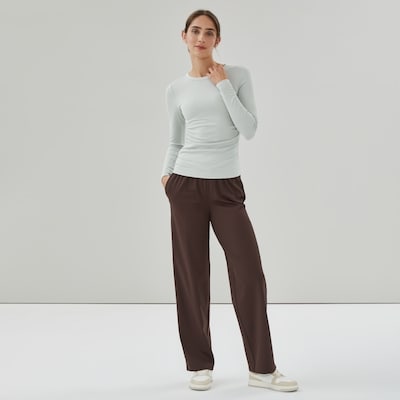 Joe Fresh Haut côtelé à manches longues FiniDoux 1 ea, 25,00 $/1ch