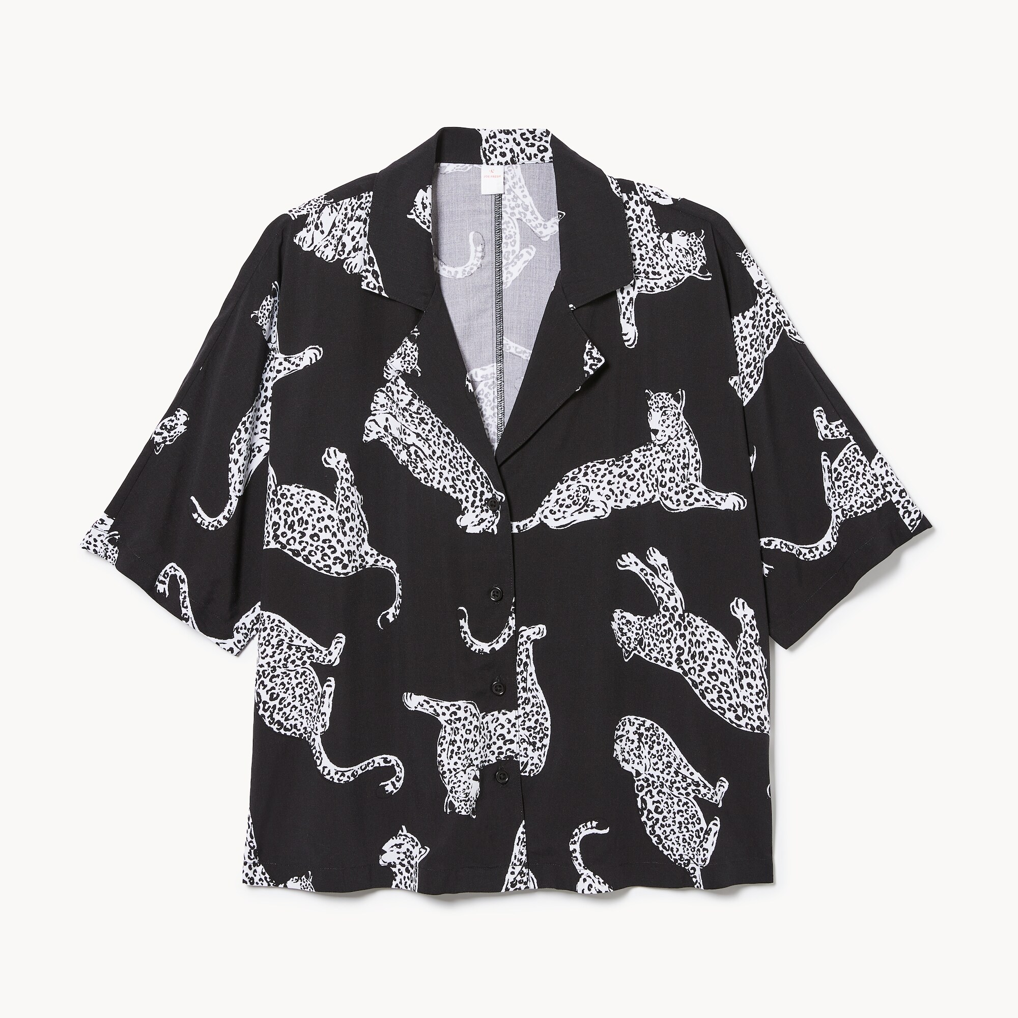 Printed Pajama Shirt