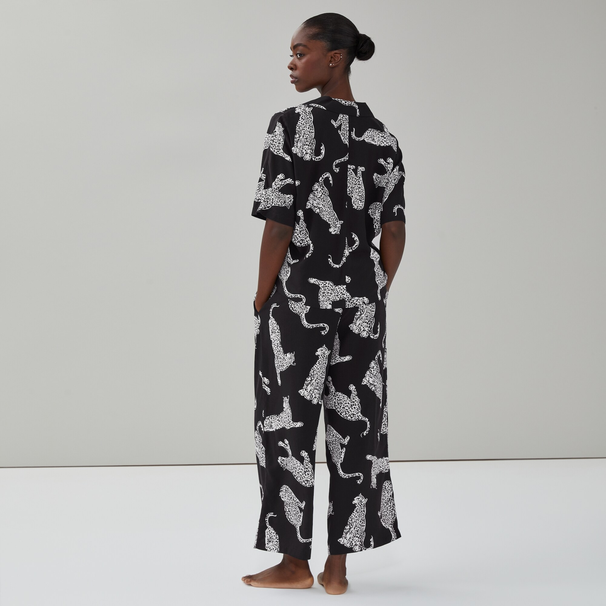 Printed Pajama Shirt