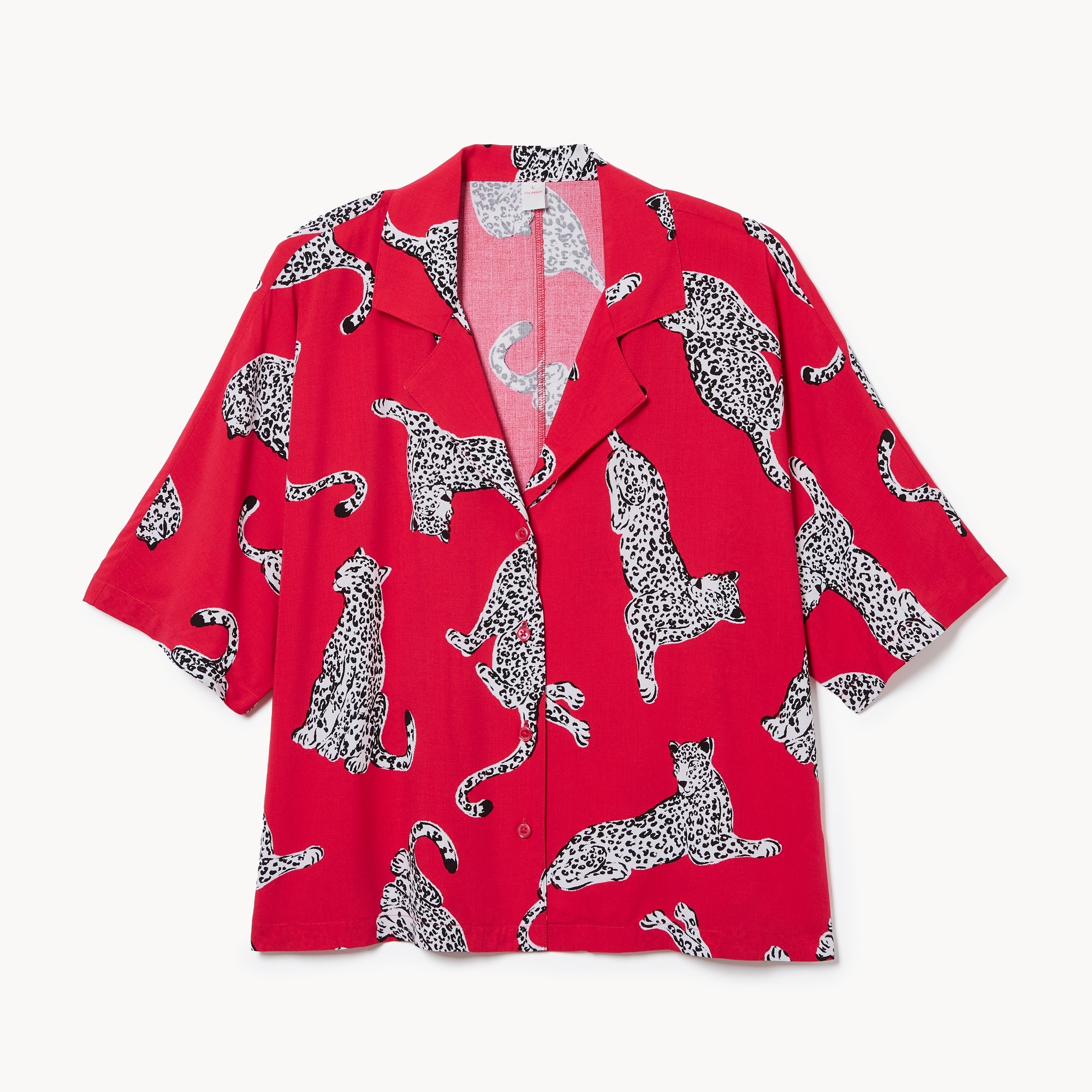 Printed Pajama Shirt
