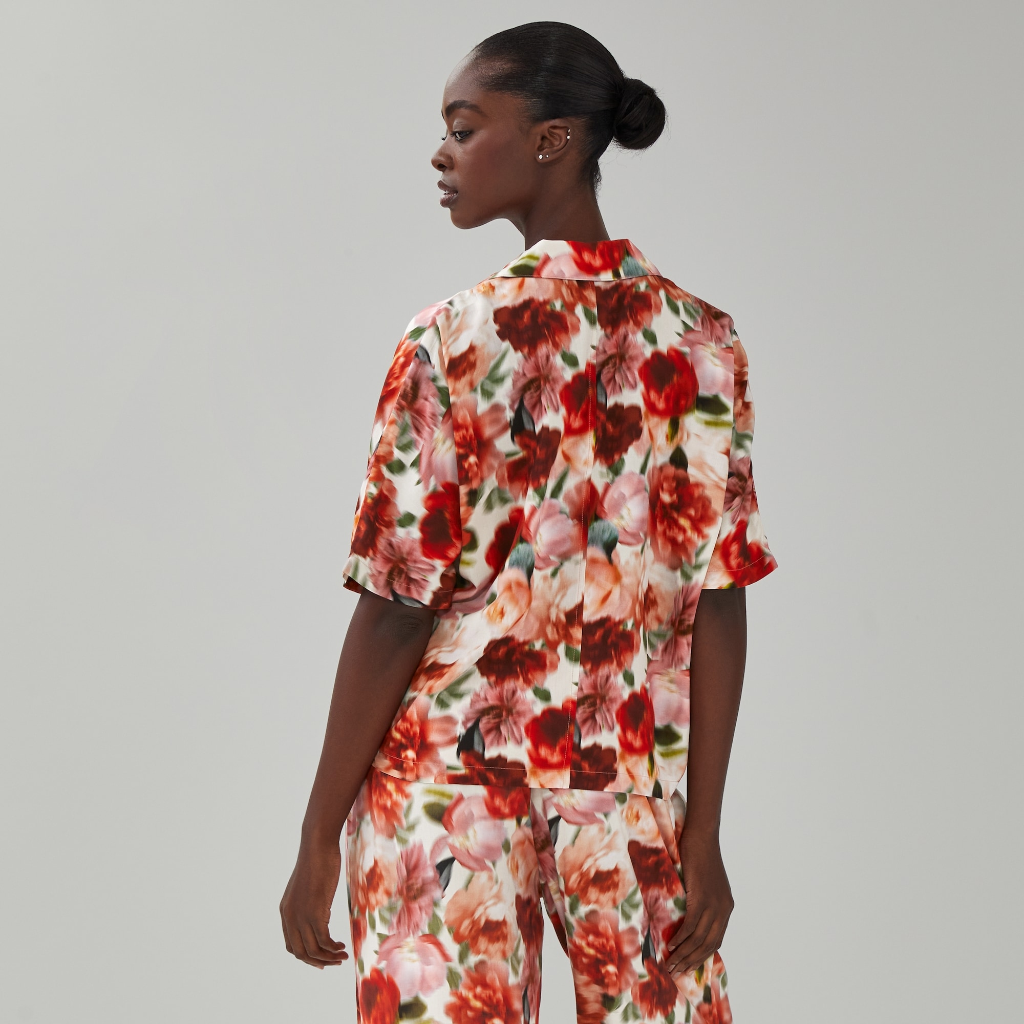Printed Pajama Shirt