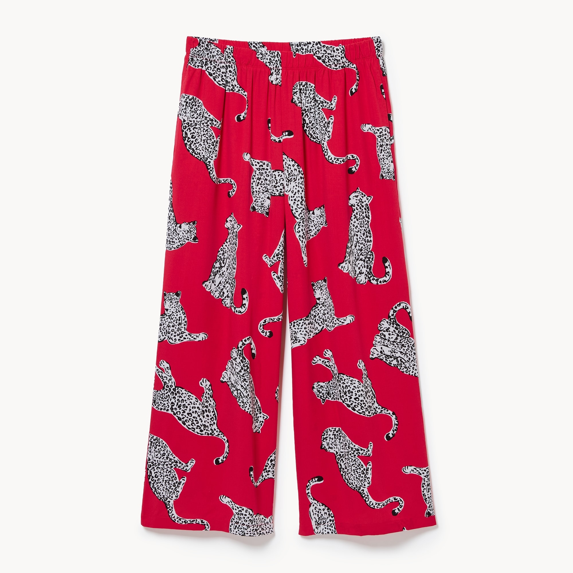Printed Cropped Sleep Pant