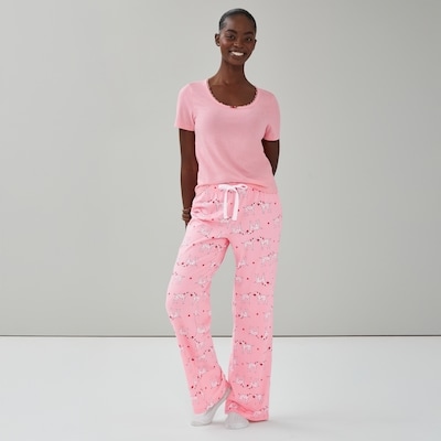 Pantalon de nuit imprimé - ROSES