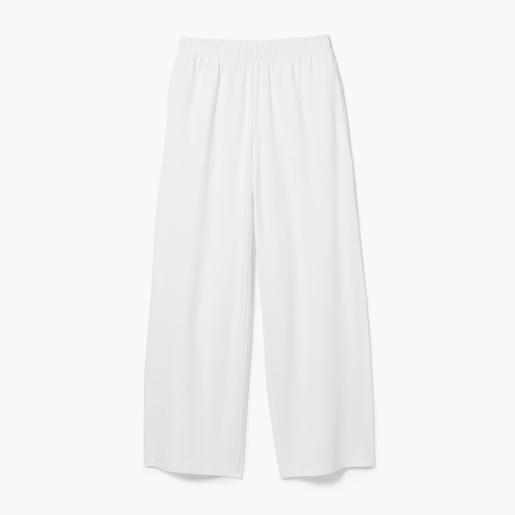 French Terry Wide Leg Lounge Pant