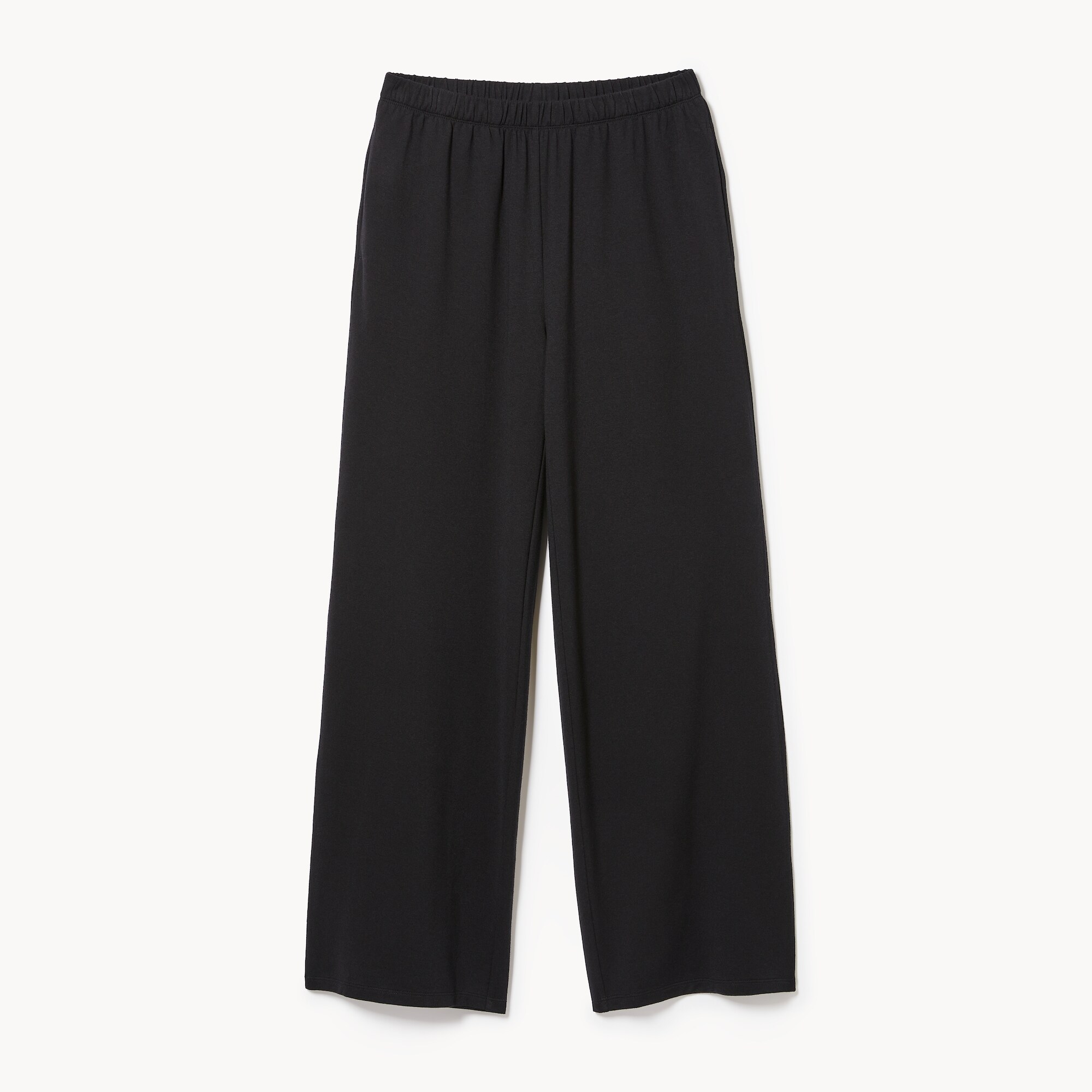 French Terry Wide Leg Lounge Pant