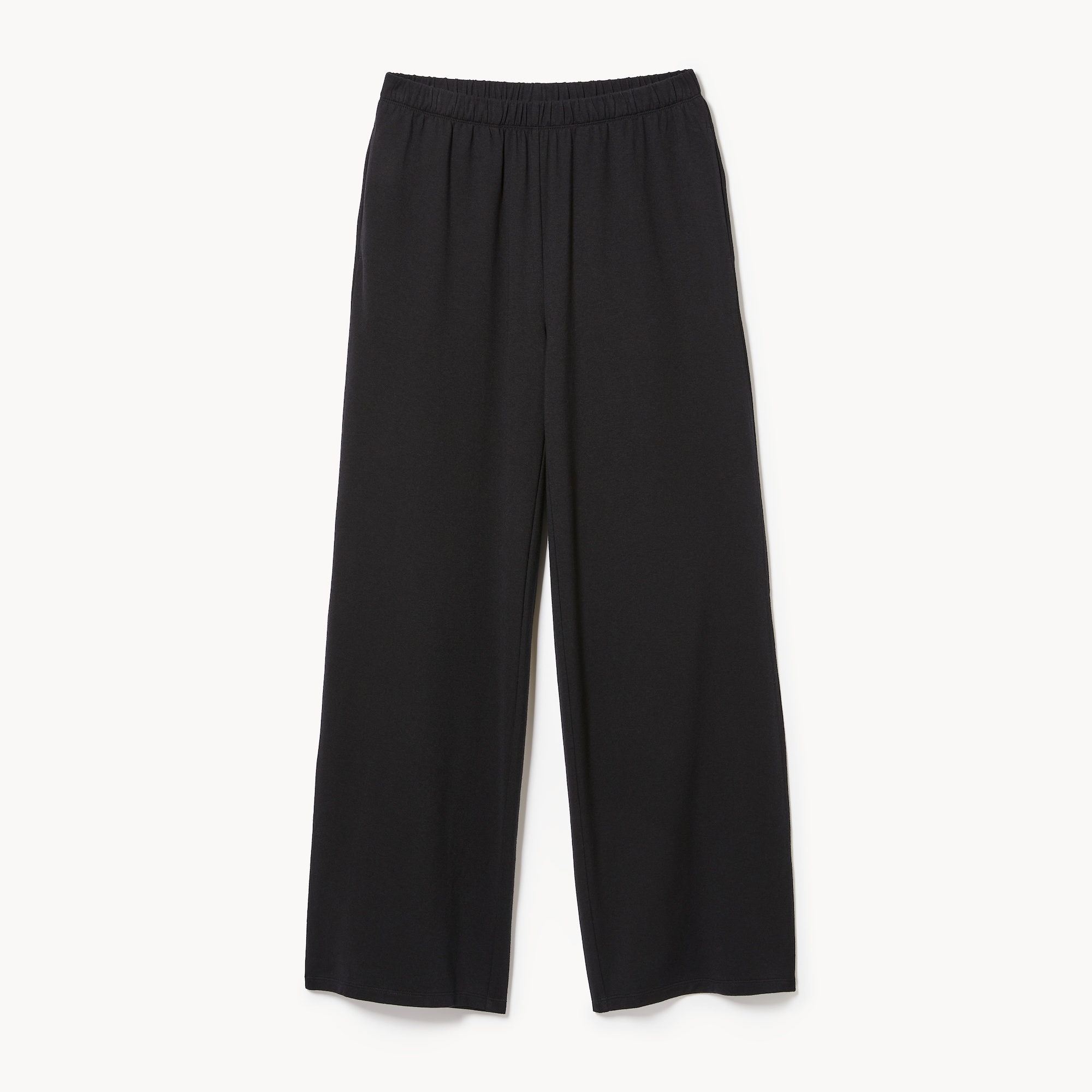 French Terry Wide Leg Lounge Pant