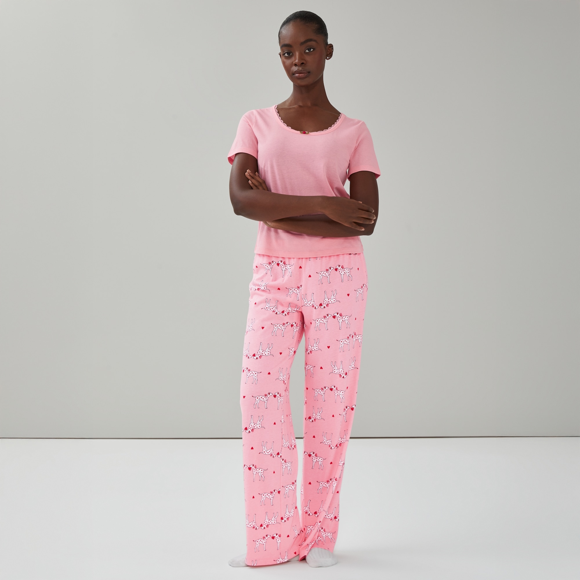 Sleep T-Shirt in Rose from Joe Fresh