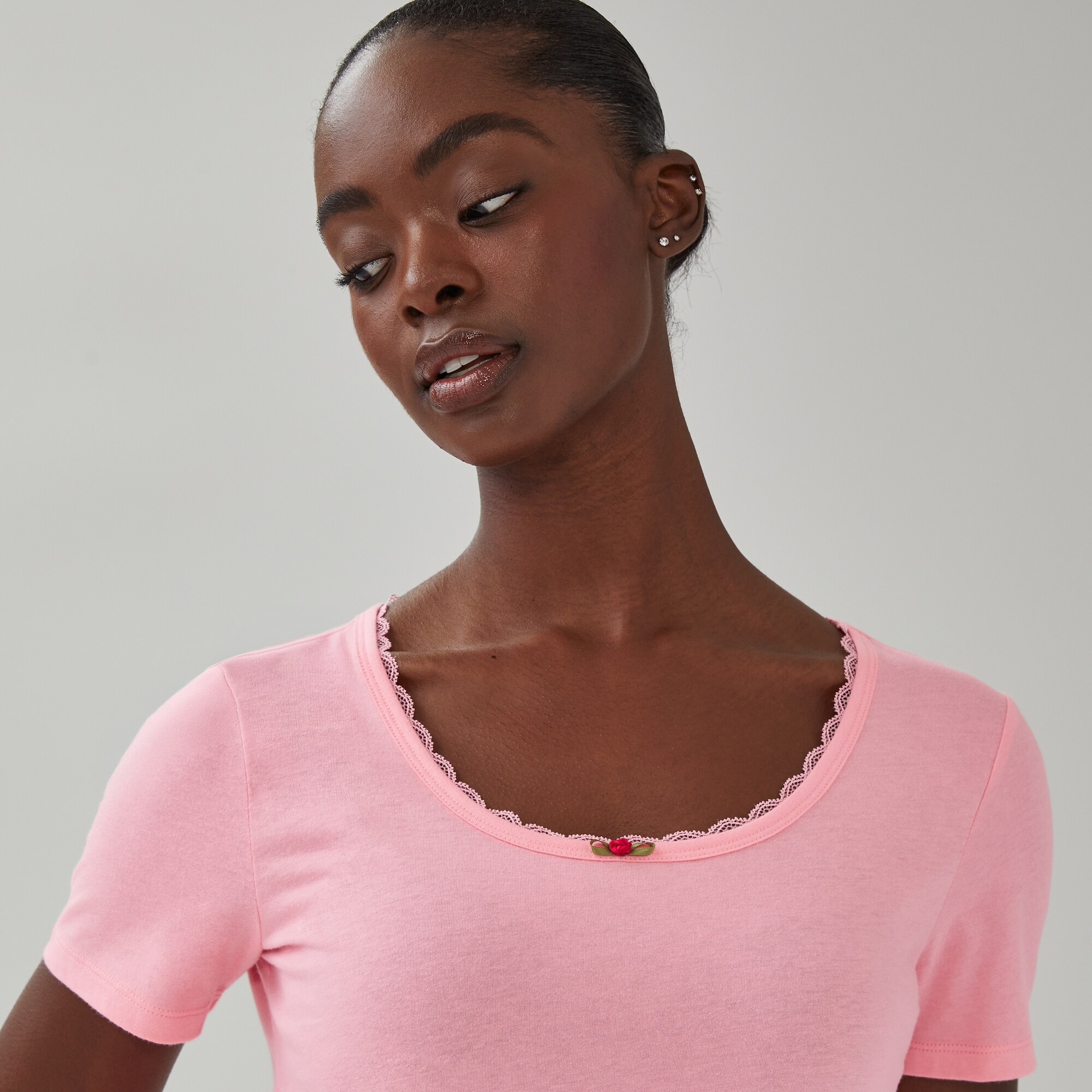 Sleep T-Shirt in Rose from Joe Fresh