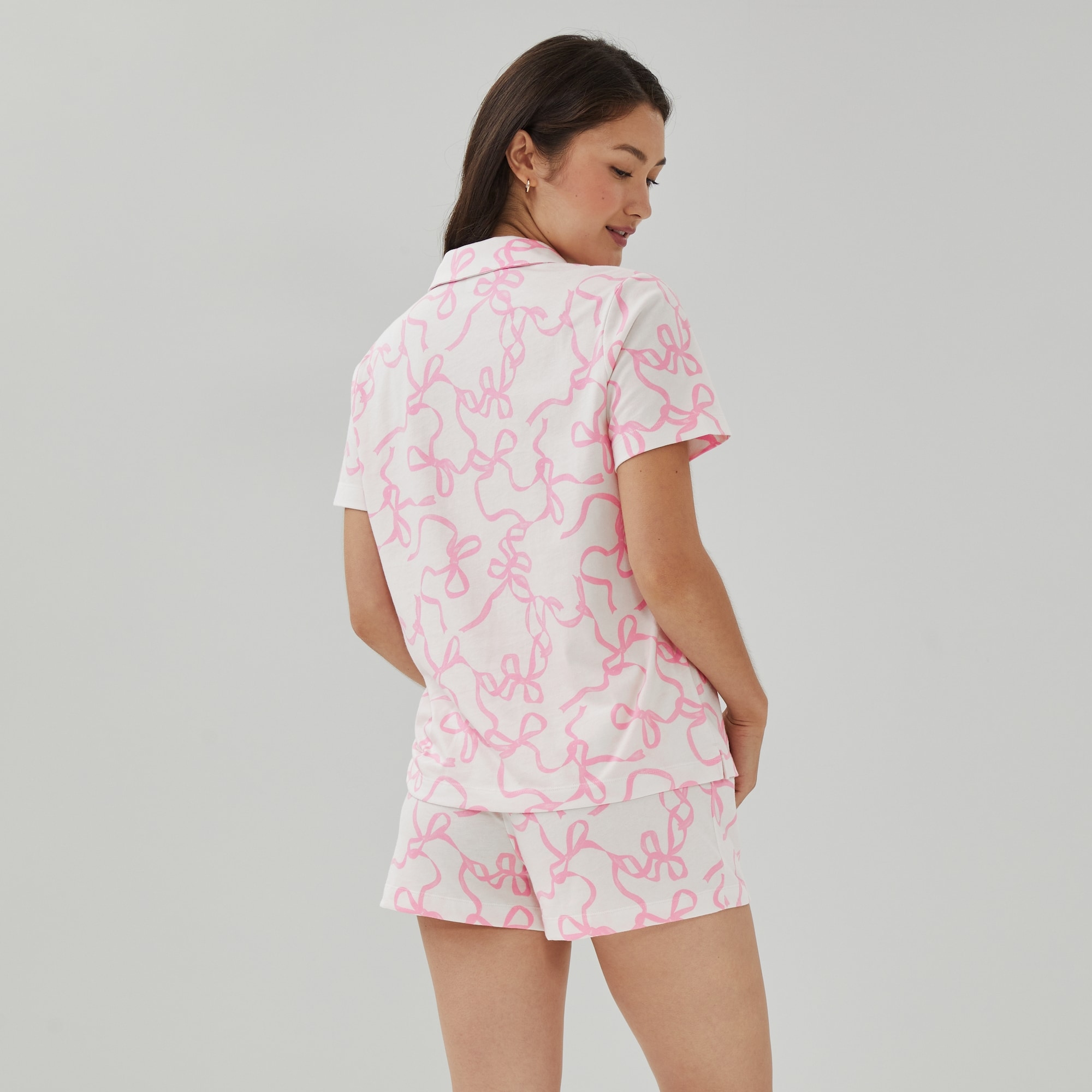 Printed 2-Piece Sleep Set in Off White from Joe Fresh