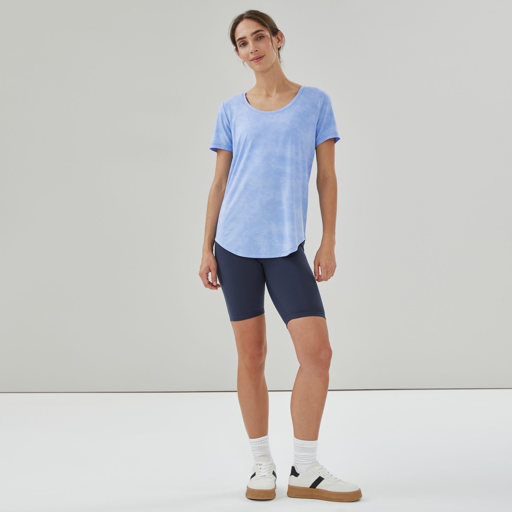Active Scoop Neck T-Shirt