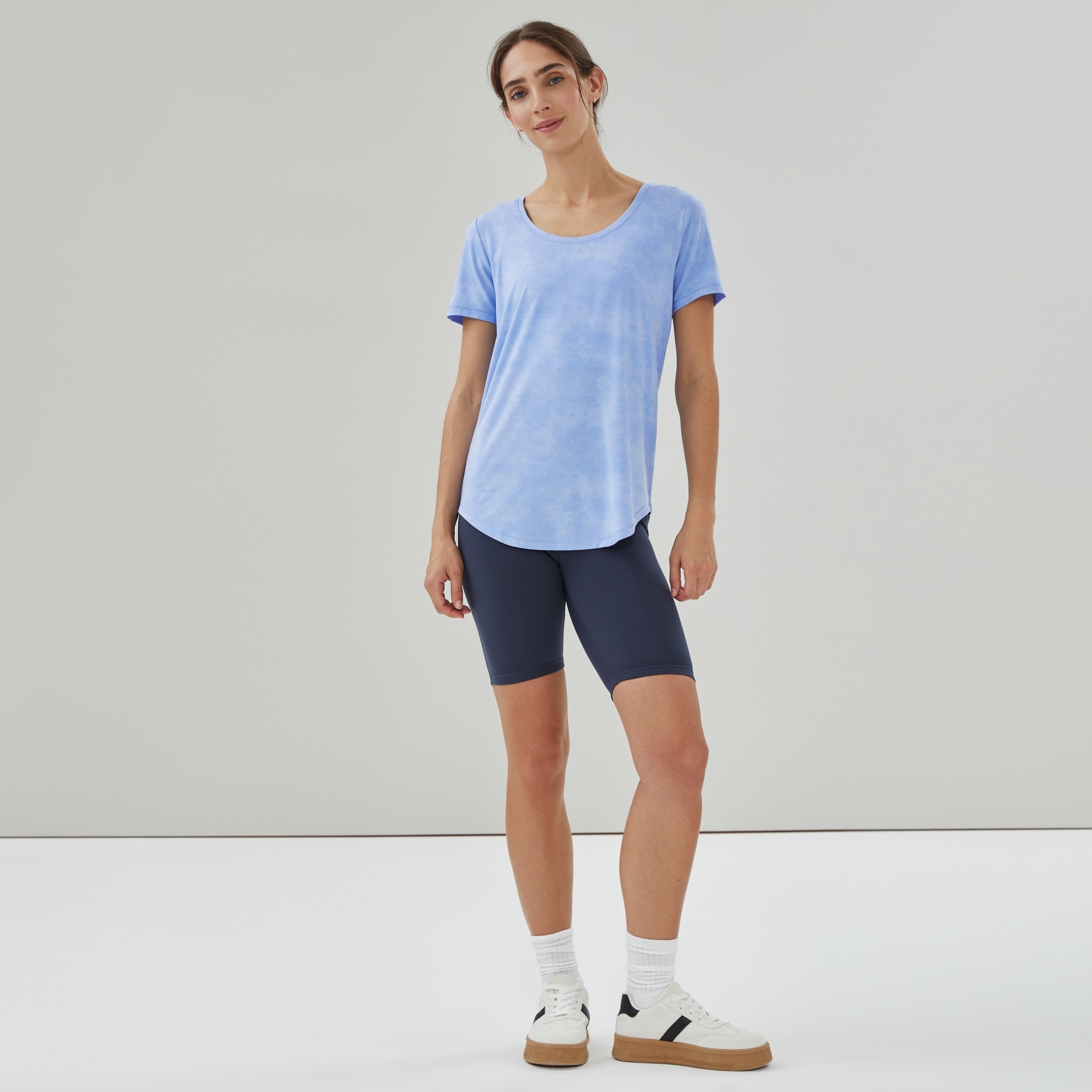 Active Scoop Neck T-Shirt