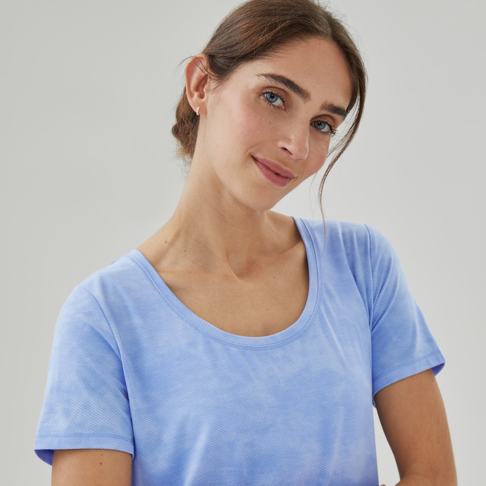 Active Scoop Neck T-Shirt