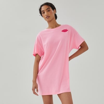 Oversized Sleep Dress - Rose