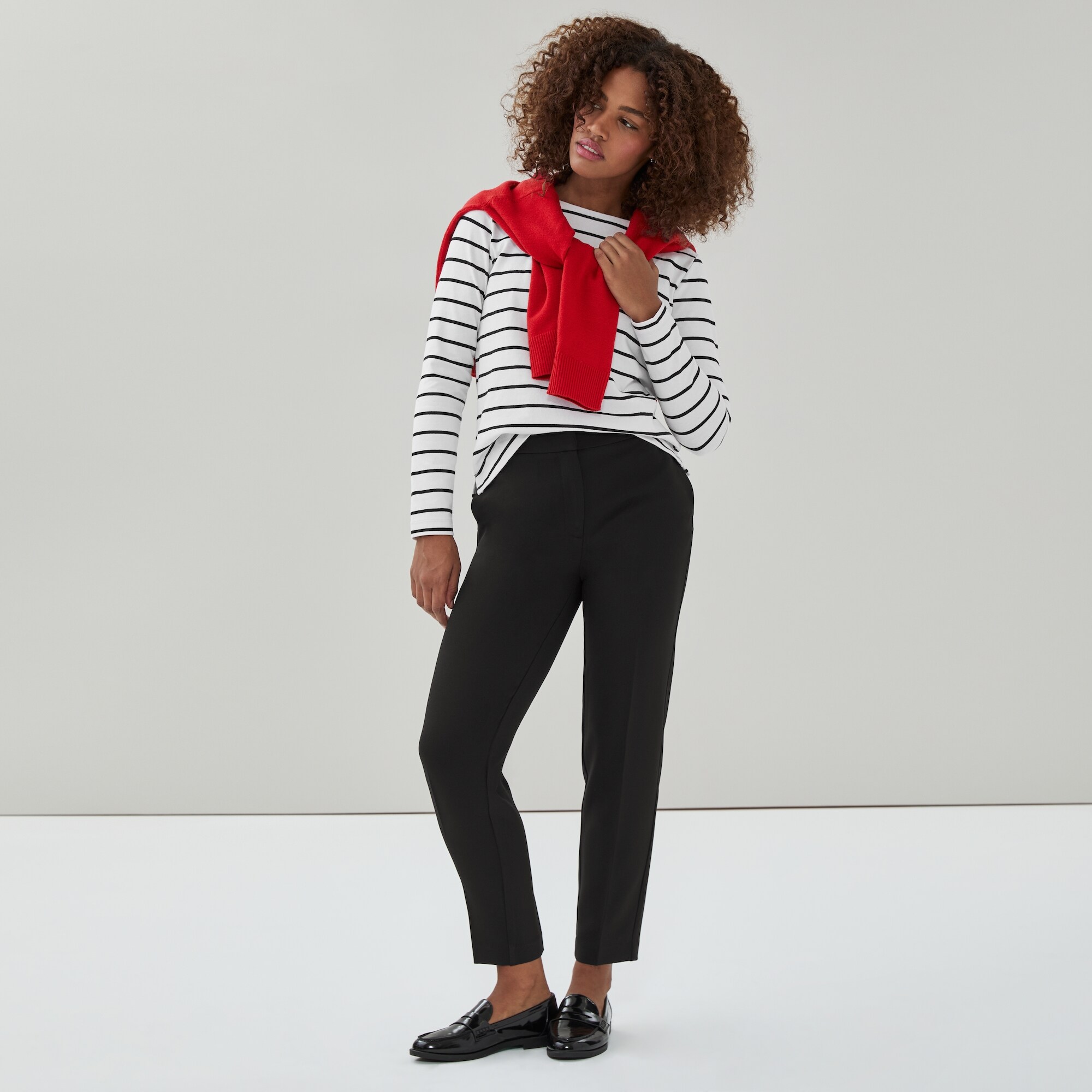 Pantalon à coupe étroite