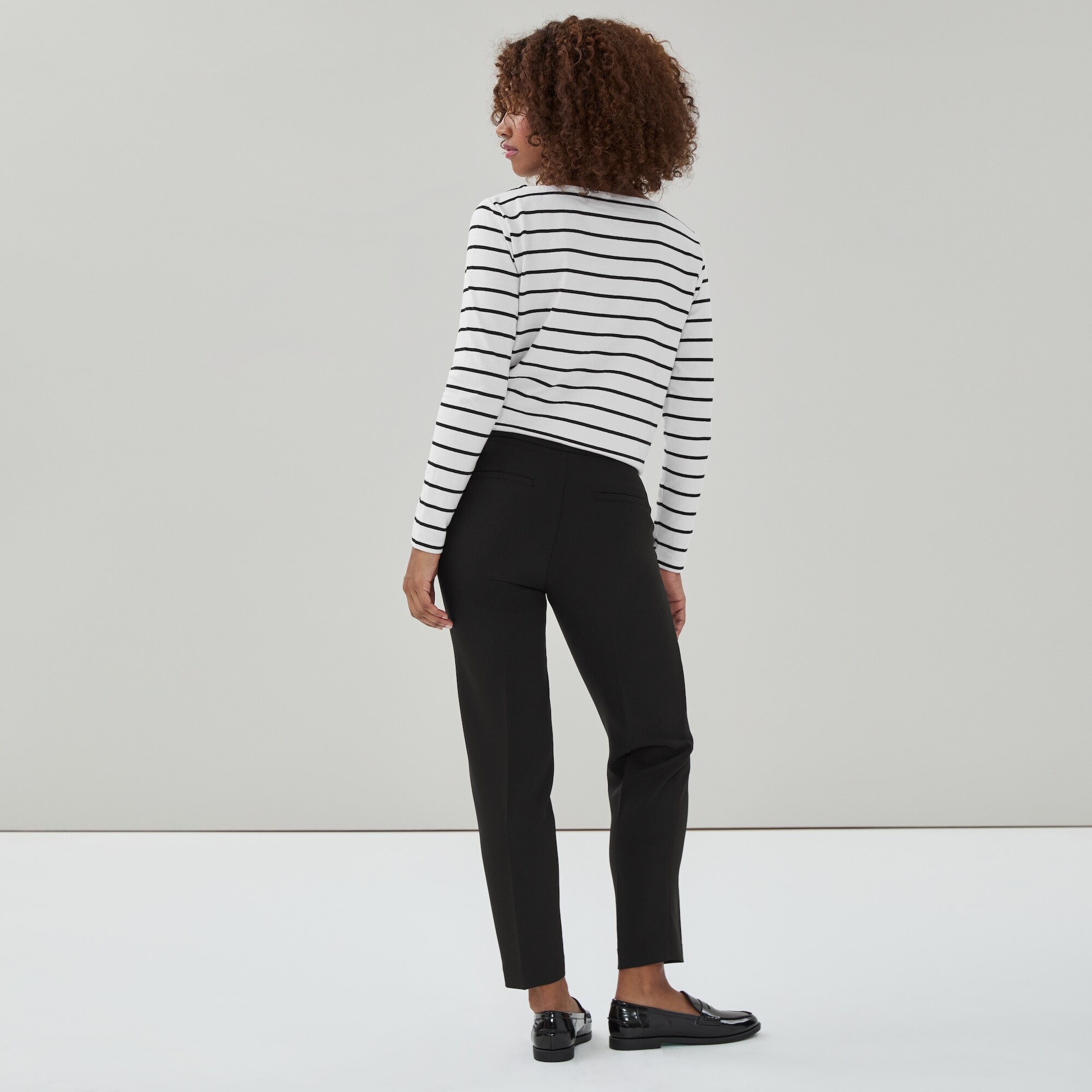 Pantalon à coupe étroite