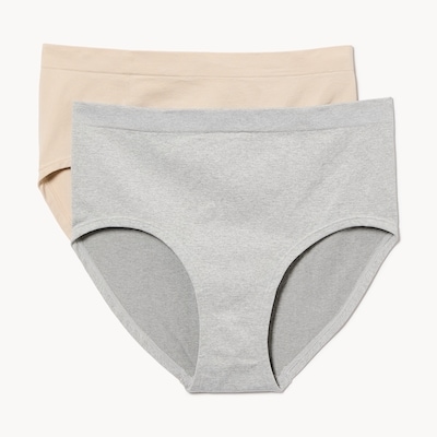 2-Pack Seamless Brief - Sand