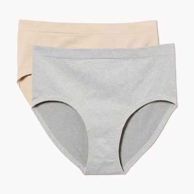Ensemble de 2 culottes sans couture - Sable