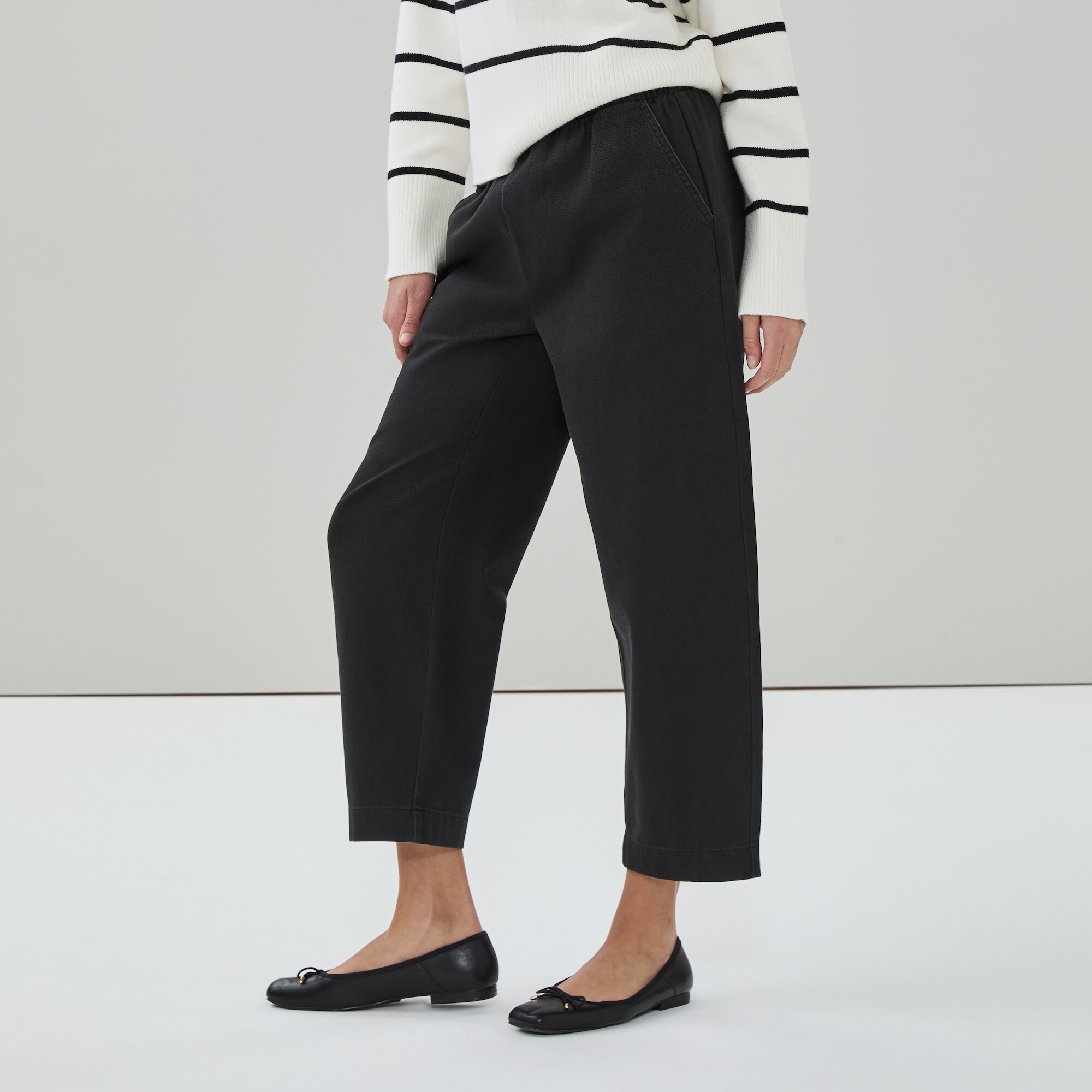 Pantalon sans attache longueur cheville