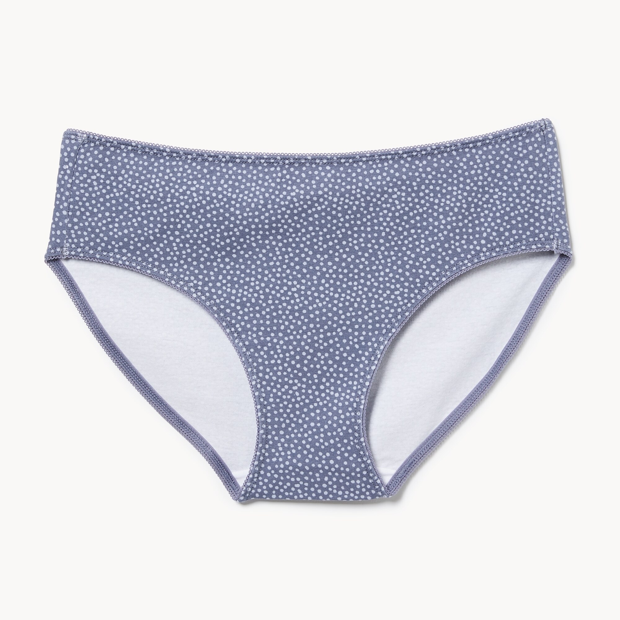 Culotte à taille basse en picot