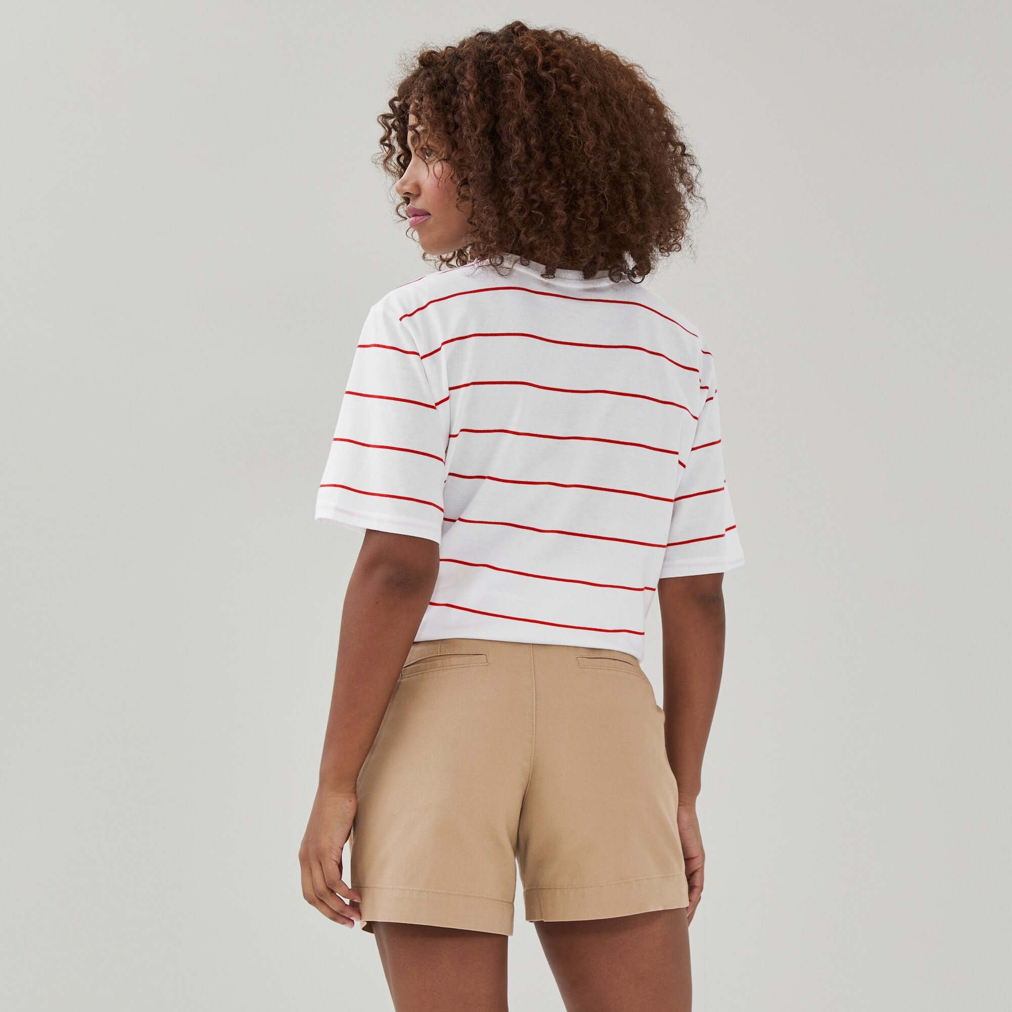 Short à taille mi-haute
