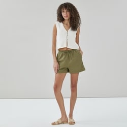 Joe Fresh Linen Cotton Pull-On Short - 1 ea | Dominion Stores of