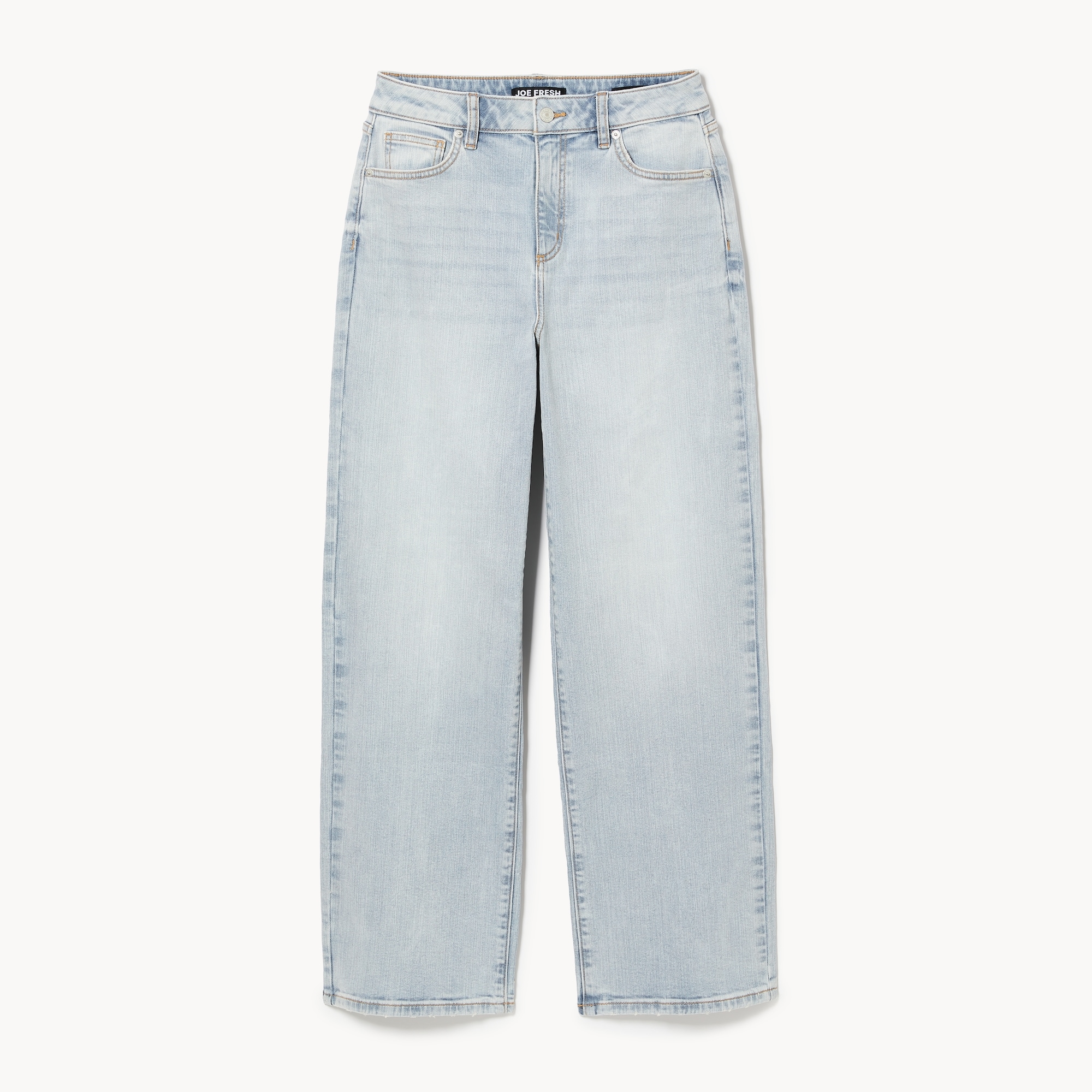 Wide Leg Light Wash Jean